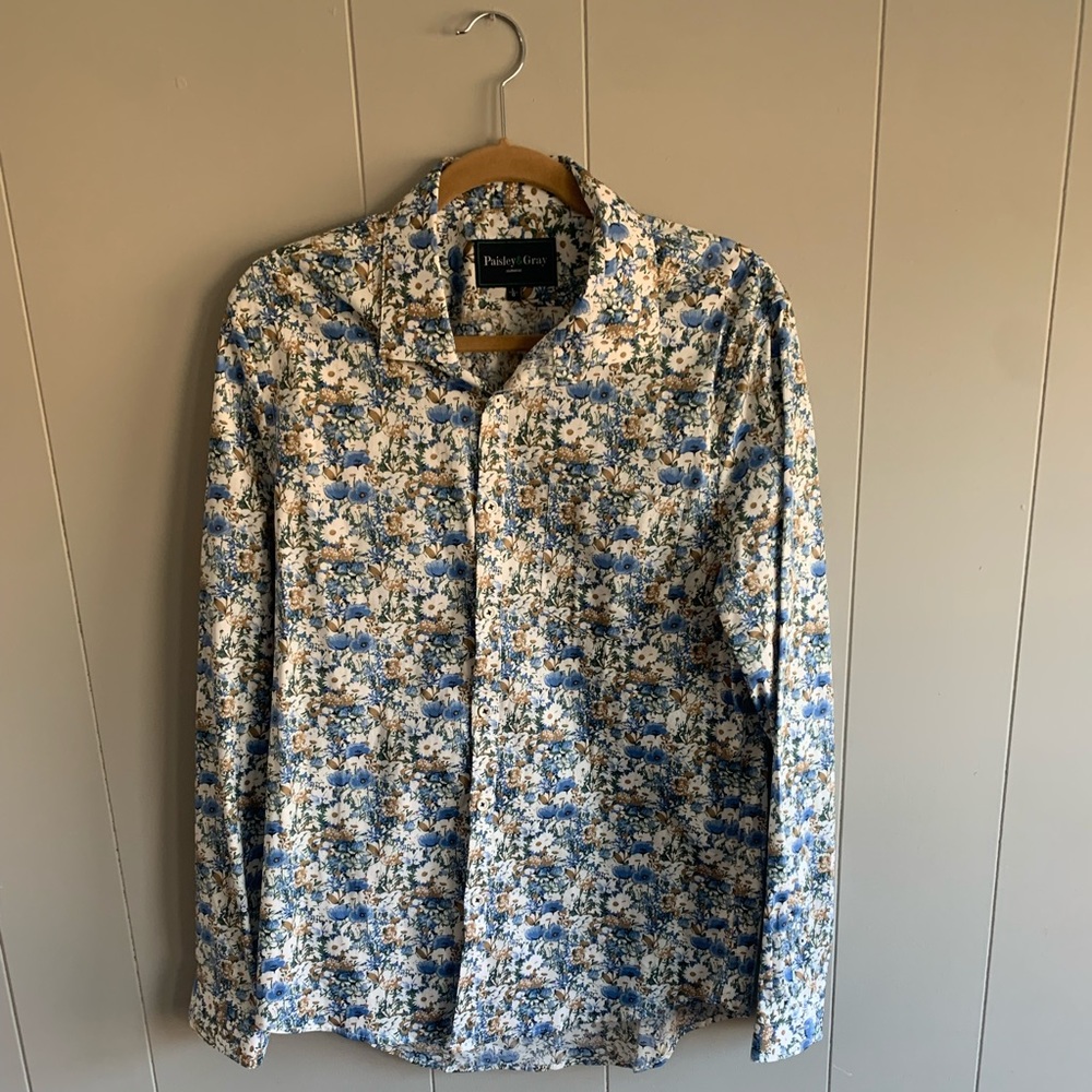 Paisley & Gray Floral Dress shirt
